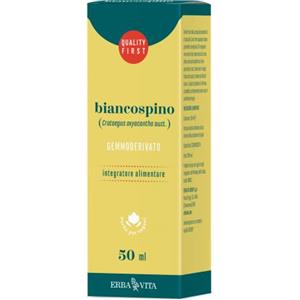 ERBA VITA Biancospino Gemmoderivato 50 ml - Integratore per il benessere cardiovascolare