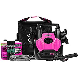 Muc-Off Idropulitrice Portatile per Moto - La Prima Idropulitrice Professionale al Mondo Specifica per Motociclette - Include Detergente Moto Muc-Off, Protettore Moto e Tanto Altro