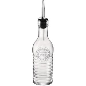 BORMIOLI ROCCO Bottiglia Oliera Officina 1825 - Capacità 26,8 cl, Design Vintage con Tappo in Acciaio Inox