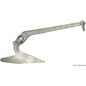 Osculati Ancora CQR in Acciaio Galvanizzato 7 kg - Elevato Potere di Tenuta e Garanzia a Vita