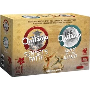 Asmodee Igiari Onitama - Estensione Sensei's Path + Way of The Wind - Giochi da tavolo - Giochi di strategia a partire dai 14 anni - Gioco per 2 giocatori - Versione francese