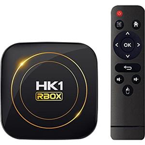 X88 Android 12.0 TV Box, HK1 RBOX 4 GB RAM 64 GB ROM H618 Quad-Core 64 bit CPU Supporto WiFi6 Dual 2.4G/5.8 GHz Ethernet BT4.2 4K 6K HDR10+ Ultra HD Smart Home Player