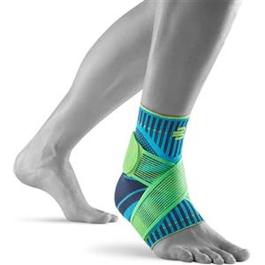 BAUERFEIND, 1 Cavigliera Unisex, Indossabile a Destra, per Sport con la Palla e Atletica Leggera, Stabilizzazione, Cinghia Adesiva, Taglia S, Rivera, 11419401260611