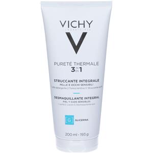 Vichy Purete Thermale Struccante Integrale 3in1 per pelle e occhi sensibili 200 ml Detergente