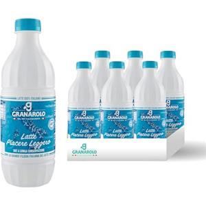Granarolo, Latte Parzialmente Scremato da 1 Litro, 6 Confezioni di Latte 100% Italiano, UHT a Lunga Conservazione