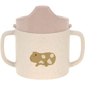 LÄSSIG Tazza per bambini con manico e coperchio rimovibile 150 ml/Sippy Cup PP/Cellulose Little Mateys royal blue