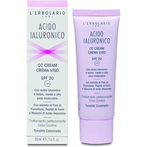 L'Erbolario Acido ialuronico cc cream caram spf20 50 ml