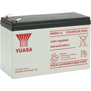 Yuasa Batteria al Piombo-Acido NPW45-12 12V 8.5Ah per UPS con tecnologia VRLA e AGM