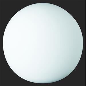RL LIVE YOUR LIGHT Lampada da Tavolo Pingpong E27 25W Bianco in Vetro 18,5 cm