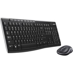 Logitech MK270 Combo Tastiera e Mouse Wireless per Windows, 2,4 GHz Compatto, 8 Tasti Multimediali e di Scelta Rapida, Durata della Batteria 2 anni, PC, Laptop, Italiano QWERTY - Nero