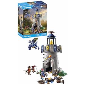 PLAYMOBIL Novelmore 71483 Torre dei Cavalieri con Drago - Set da Gioco per Bambini dai 4 Anni, Battaglia tra Cavalieri e Drago, Giochi di Ruolo Divertenti