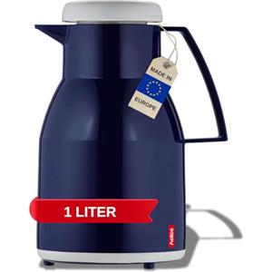 Helios 2744008 - Caraffa termica in plastica, 1 l, colore: Blu