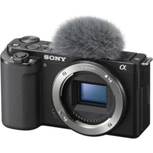 Sony ZV-E10 (APS-C) Fotocamera per vlogging - Video 4K, display orientabile, autofocus oculare in tempo reale, leggera e ideale per vlogger e principianti