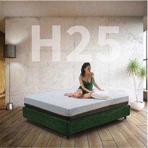 Comfy Line Materasso Ortopedico Semirigido in Molle Insacchettate e Memory H25 - 190x200 cm, Anallergico e Sfoderabile