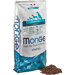 Monge Natural SUPERPREMIUM Cane Hypoallergenic Alimenti Cane Secco