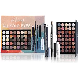 FantasyDay Calendario dell'Avvento 2025 Beauty, Kit di Bellezza Cosmetici Kit per Occhi, Viso e Labbra - Set di Trucchi con Correttore, Rossetti, Lucidalabbra, Palette Ombretti, Mascara, Trousse, Fard