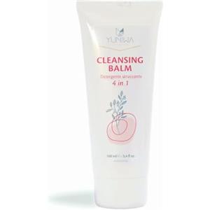 Yuniwa Cosmetics Cleansing Balm - Detergente Struccante 4 in 1 per tutti i tipi di pelle, 100% naturale