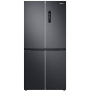 Samsung Frigorifero Quattro Porte Slim RF48A400EB4/EF, Total No Frost, Twin Cooling Plus, Motore Digital Inverter Garantito 20 Anni, 488 L, LxAxP: 83,3 x 179,3 x 74 cm, Nero