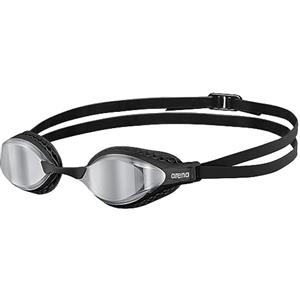 ARENA Cobra Core Swipe Mirror Occhialini Nuoto da Gara Unisex Adulto, Occhialini Piscina con Lenti a Specchio Curve, Anti-Appannamento, Protezione UV, 5 Ponti Nasali Intercambiabili