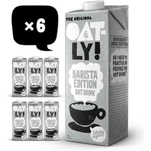 Oatly Barista Edition Oat Drink 1L (Pack of 6)