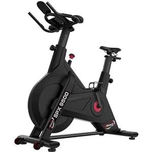 TECNOFIT - Enerfit Spin Bike Magnetica SPX 9500 - con App I console kinomap Zwift integrata - Volano da 25 kg