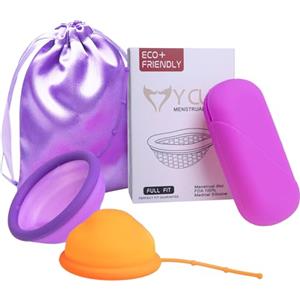 LOKBY Il Set è Disponibile In Due Dimensioni Disco Mestruale Coppetta Mestruale Coppetta Mestruale S Coppetta Mestruale Con Applicatore Coppette Mestruali Sterilizzatore Coppetta Mestruale