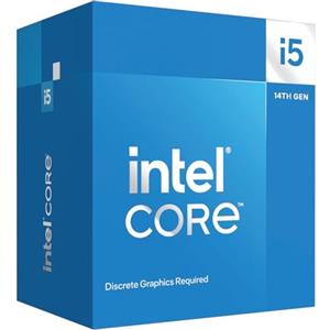 Intel® Core™ i5-14400F Processore per sistemi desktop 14400F 10 core 6 P-core + 4 E-core fino a 4,7 GHz