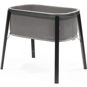 Stokke Snoozi Culla Graphite Grey - Culla Regolabile fino a 9 Mesi con Materasso Incluso e Tessuti Traspiranti