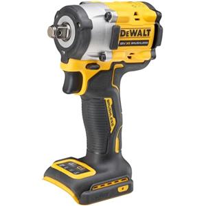 DEWALT Avvitatore a impulsi compatto 18V XR senza spazzole con ghiera da 1/2, unità singola, DCF921N-XJ