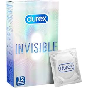 Durex Durex Invisible - preservativi invisibili, 12 pezzi