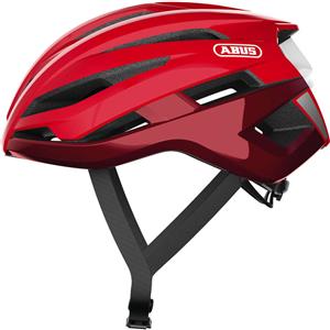 ABUS StormChaser Casco da Bici Aerodinamico Rosso - Leggero e Confortevole per Ciclismo Professionistico, Taglia XL