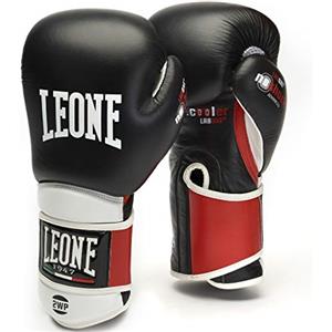 LEONE 1947 Il Tecnico Guantoni Boxe, Unisex - Adulto, Nero, 10OZ
