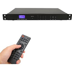 Annadue Switch a Matrice HDMI 8x8, Splitter per Switcher Video HDMI a Matrice HD 8 in 8 Out, Chip da 6,5 GHz 8x8 Selettore Switcher HDMI Porta Porta LAN, Supporta HDCP, 3D, Segnale