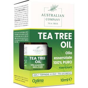 Optima Naturals Olio Essenziale di Tea Tree 100% Puro - 10 ml, Purificante e Antiseptico
