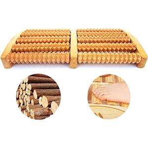 PARENCE. - Massaggiatore per piedi in legno. Massaggiatore piedi - Drenaggio linfatico & Soluzione di rilassamento manuale - Terapia riflessologia plantare/Rilassamento/Migliore circolazione