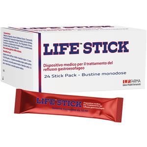 BIONATIVA LIFE STICK - Dispositivo Medico in Bustine Monodose per il Trattamento del Reflusso Gastroesofageo - 24 Bustine