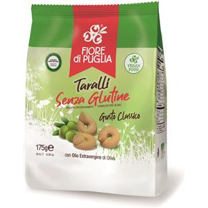 Fiore di Puglia Taralli Gusto Classico 175g - Senza Glutine e Vegan