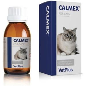 Vetplus Calmex per Gatti - Mangime Complementare 60 ml per Ansia e Stress