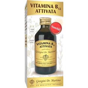 Dr. Giorgini Vitamina B12 Attivata Liquido 100 ml - Supporto per il Metabolismo Energetico e il Sistema Immunitario