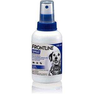 BOEHRINGER ING.ANIM.H.IT.SpA Frontline Spray Antiparassitario per Cani, Gatti e cuccioli - Protegge contro Pulci, Zecche E Pidocchi - 100 ml