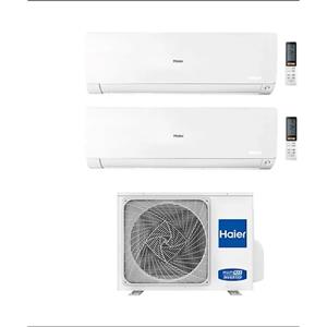 Haier Condizionatore Dualsplit Flexis Plus 9000 12000 BTU Inverter R32 Classe A /A Caldo e Freddo