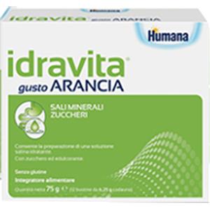 HUMANA ITALIA SpA IDRAVITA GUSTO ARANCIA 12 BUSTINE DA 6,25 G