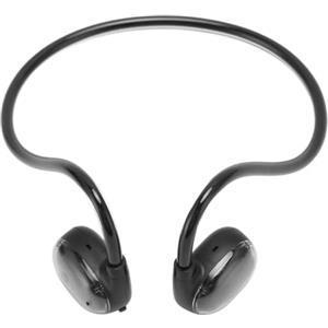Goshyda Cuffie Bluetooth A Orecchio Aperte, Cuffie Wireless IPX4 Impermeabili con Archetto da Collo A Conduzione Ossea, Auricolari Sportivi con Cancellazione del Rumore con Doppio