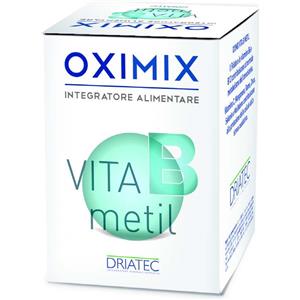 DRIATEC OXIMIX VITA B METIL - Integratore alimentare con Folato, Vitamine B6 e B12, 60 Capsule