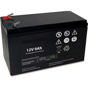 ANFEL Batteria Ermetica al Piombo 12 V Capacità 9 Ah, per UPS, Sistemi di Videosorveglianza e Allarme, Attacco Faston 6.3 mm, Dimensioni 15.1 x 9.4 x 6.5 cm