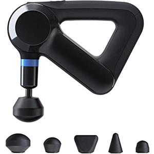 Theragun Elite | Pistola Massaggio Muscolare | Velocità regolabili | Schermo OLED | 5 Testine | Massaggiatore professionale per sciogliere le tensioni e rilassare i muscoli
