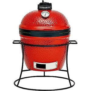 Kamado Joe® Joe Jr.® Ceramica Barbecue Carbone Griglia in Rosso fiammeggiante