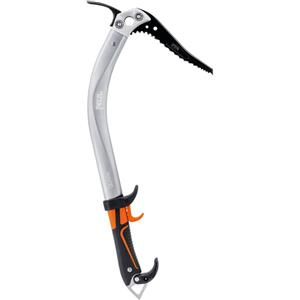 Petzl Quark - Piccozza Polivalente per Alpinismo Tecnico e Arrampicata su Ghiaccio, Lunghezza 49 cm, Taglia Unica