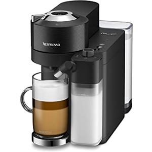 Nespresso Vertuo Lattissima ENV300.B, Macchina Caffè a Capsule con Tecnologia Centrifusion, 5 Dimensioni di Caffè e 3 Ricette Latte, Connessa Via Blueooth e Wi-Fi, APP, Nero