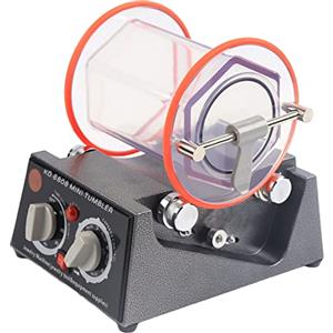 Loobiiny Sabbiatrice Da Banco 60w Mini Lucidatrice Jewelry Rotary Tumbler Polisher Mulino A Sfera Lucidatrice Per Gioielli In Policarbonato Lucidatrice Per Gioielli Rotary Tumbler Buratto Per Metalli